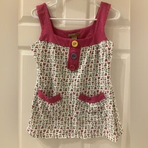 Angel Kiss vintage smock style top